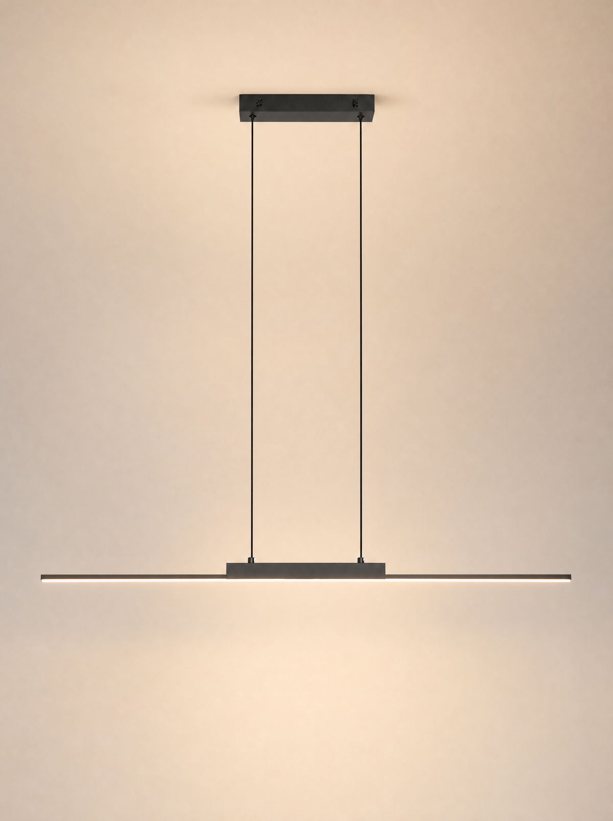 The Lumen Linear Pendant full view